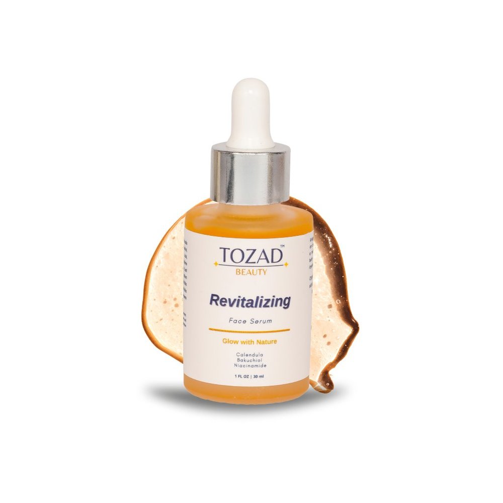 Tozad Beauty Revitalizing Face Serum with 2&% Bakuchiol & Niacinamide